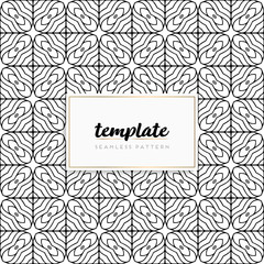 Background mandala seamless pattern vector