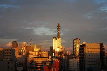 Fototapeta premium 高層ビル