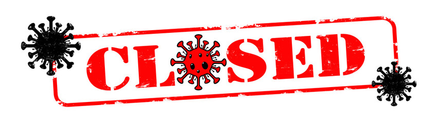 CORONAVIRUS - Stamp banner 