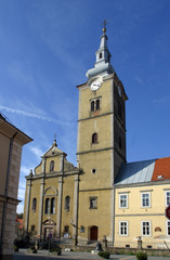 Fototapeta premium Saint Anne's Church in Krizevci Croatia