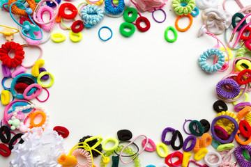 Fototapeta premium frame made of colorful beads