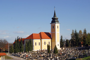 Church of the Visitation of the Virgin Mary in Marija Gorica, Croatia