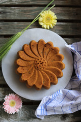 クランベリーのマーガレットケーキ