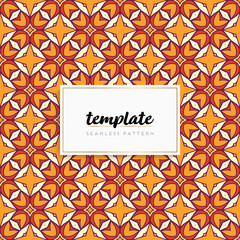 Colorful mandala seamless pattern vector