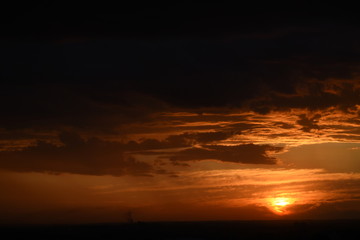 Obraz premium Sunset amazing at Brazil