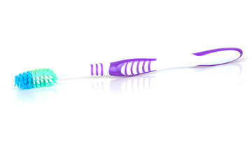 Toothbrush isolated on a white background.