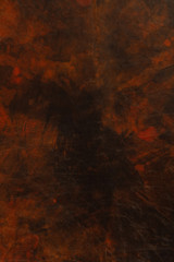 Brown leather texture background surface, natural grains and pores.Grunge, old and brown leather texture with dark edges.