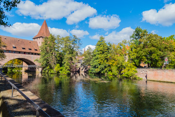 Fronveste und Kettensteg Nürnberg 