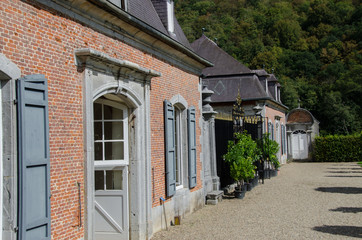 Obraz premium jardins du chateau de Freyr (Hastière, Namur, Belgique)