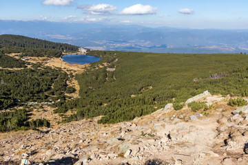 Fototapeta na wymiar Landscape around Bezbog Lake, Pirin Mountain, Bulgaria