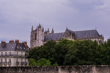 Fototapeta na wymiar Castle of the Dukes of Brittany