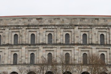 Fototapeta premium Old convention hall of the Nuremberg Rally - Germany