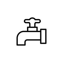 water faucet icon vector design template