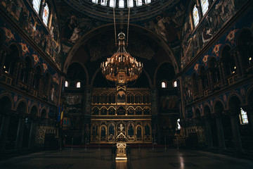 ルーマニア ・シビウの大教会 Holy Trinity Cathedral, Rumania,Sibiu 
