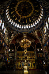Fototapeta na wymiar ルーマニア ・シビウの大教会 Holy Trinity Cathedral, Rumania,Sibiu 