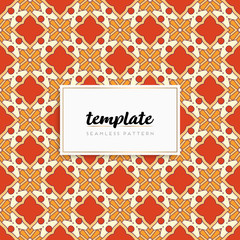 Colorful mandala seamless pattern vector