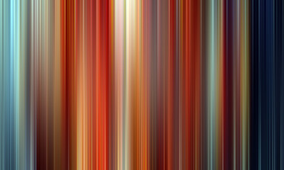 Obraz premium Beams of light falling vertically from the top