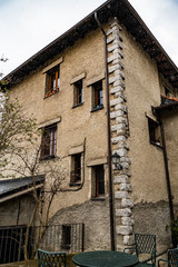 ordino antiguo edificio