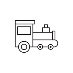 train icon vector design template