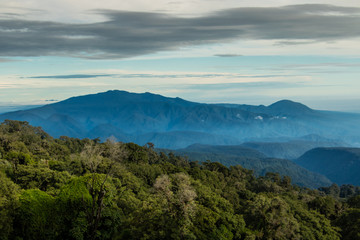 Obraz premium Central Volcanic Cordillera