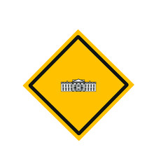 Obraz premium usa presidential house or also called white house