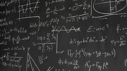 Equations on Blackbord
