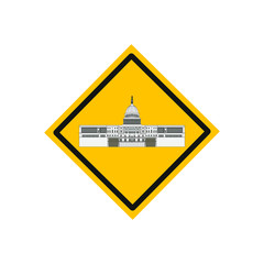 capitol building in washington city in usa