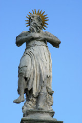 Obraz premium Saint Simon, Church of the Assumption of the Virgin Mary in Remete, Zagreb, Croatia