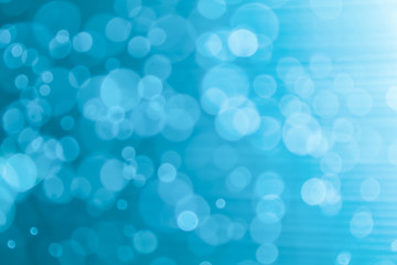 abstract bokeh blue background