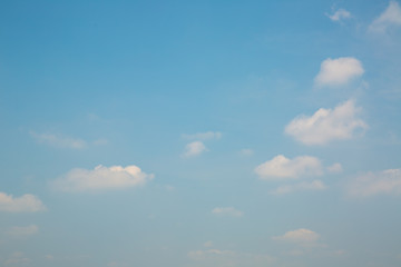 Natural sky beautiful blue and white texture background