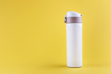 small thermos place for text