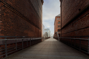 Obraz premium Hamburg zur Corona Zeiten