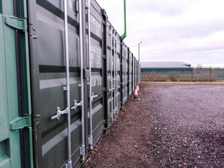 Storage Container Sunset