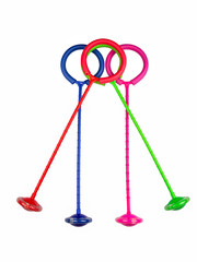 Multicolored neuroscackers for leg muscles