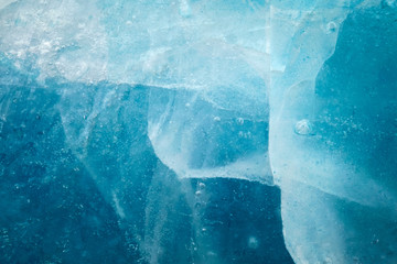 the abstract background of ice structure
