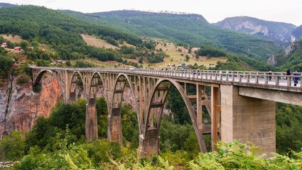 Fototapeta na wymiar Djurdjevic bridge, Montenegro