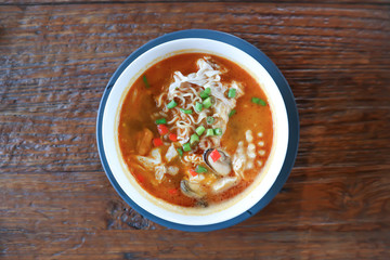 noodles or seafood noodles
