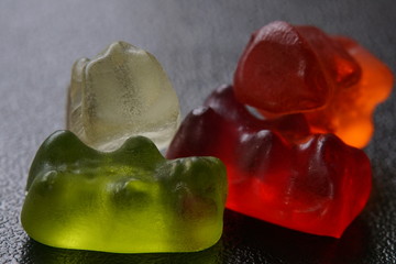 Gummibärchen Nahaufnahme close up