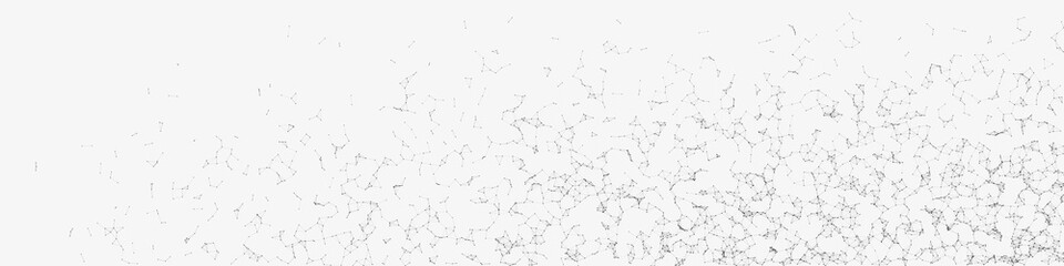Fototapeta premium Network Mesh Random Procedural Art background illustration
