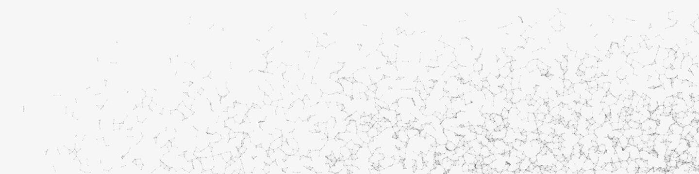 Network Mesh Random Procedural Art background illustration