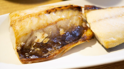 鯖の塩焼き