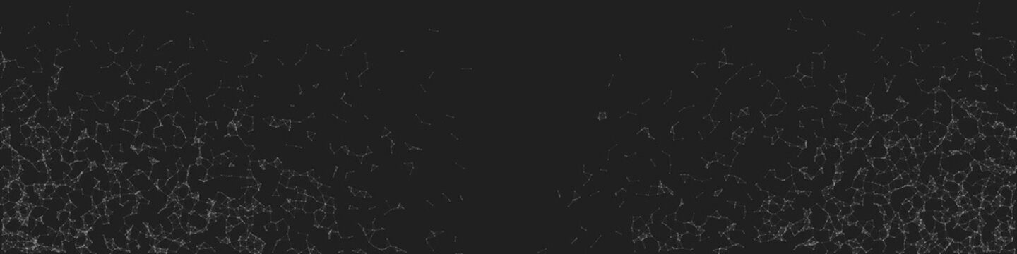 Network Mesh Random Procedural Art background illustration
