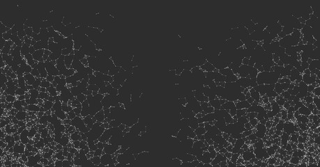 Network Mesh Random Procedural Art background illustration