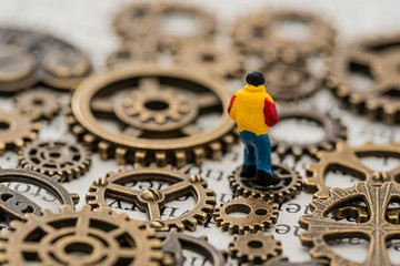 社会の歯車とビジネスマン