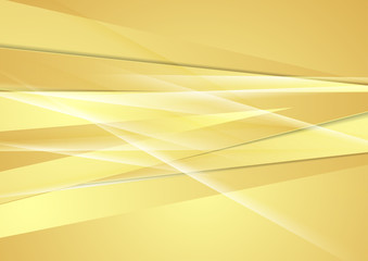 Pastel yellow glossy abstract tech corporate background. Vector design