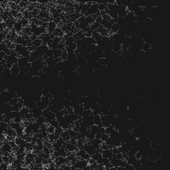Network Mesh Random Procedural Art background illustration