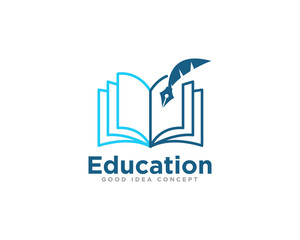 Education and Graduation Logo Design Vector