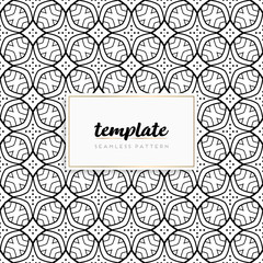 Colorful mandala seamless pattern vector