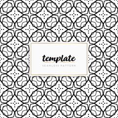 Colorful mandala seamless pattern vector