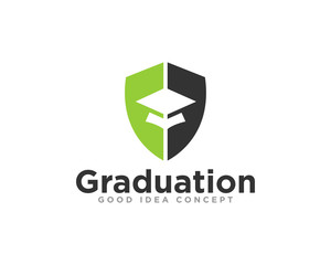 Education and Graduation Logo Design Vector